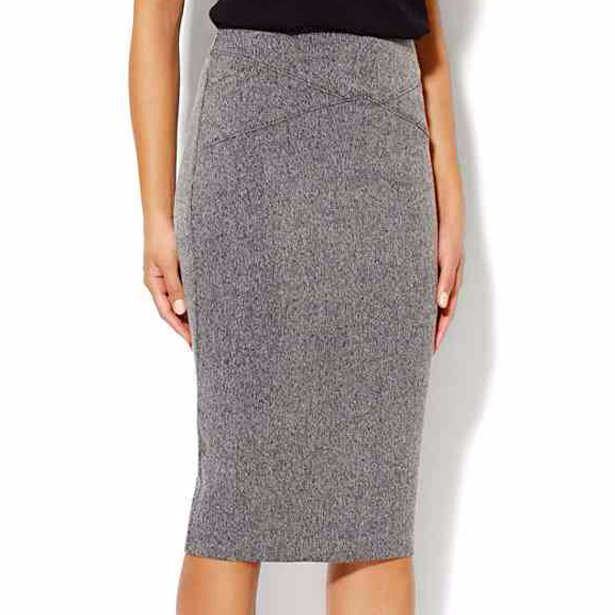 NYandCompany_Grey_Pencil_Skirt