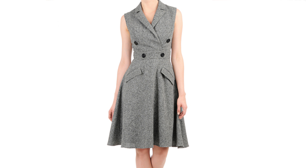 NotchCollarDress