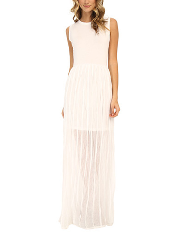 white long dresses