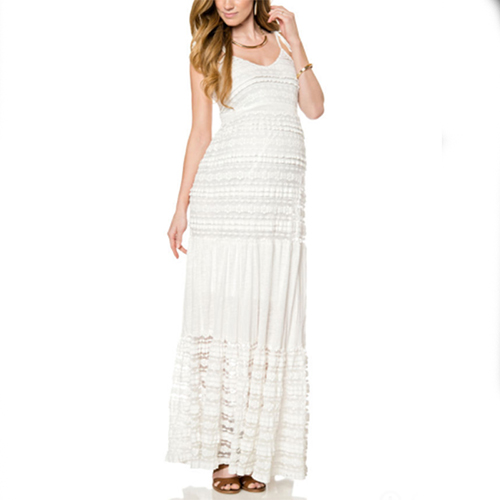 white long dresses