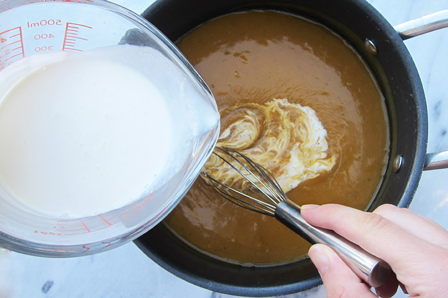 Butternut squash soup