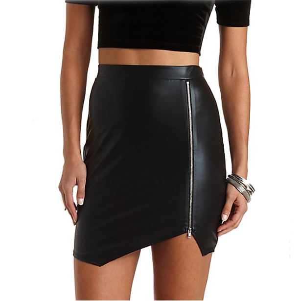 5 Stunning [Budget-Friendly] Black Leather Skirt Styles | SoInTheKnow