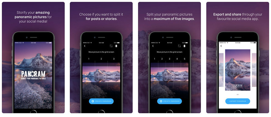 Panoram-app-for-Instagram-Stories
